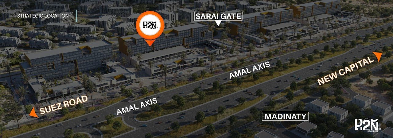 موقع D2N مول سراي Day 2 Night Mall Sarai location