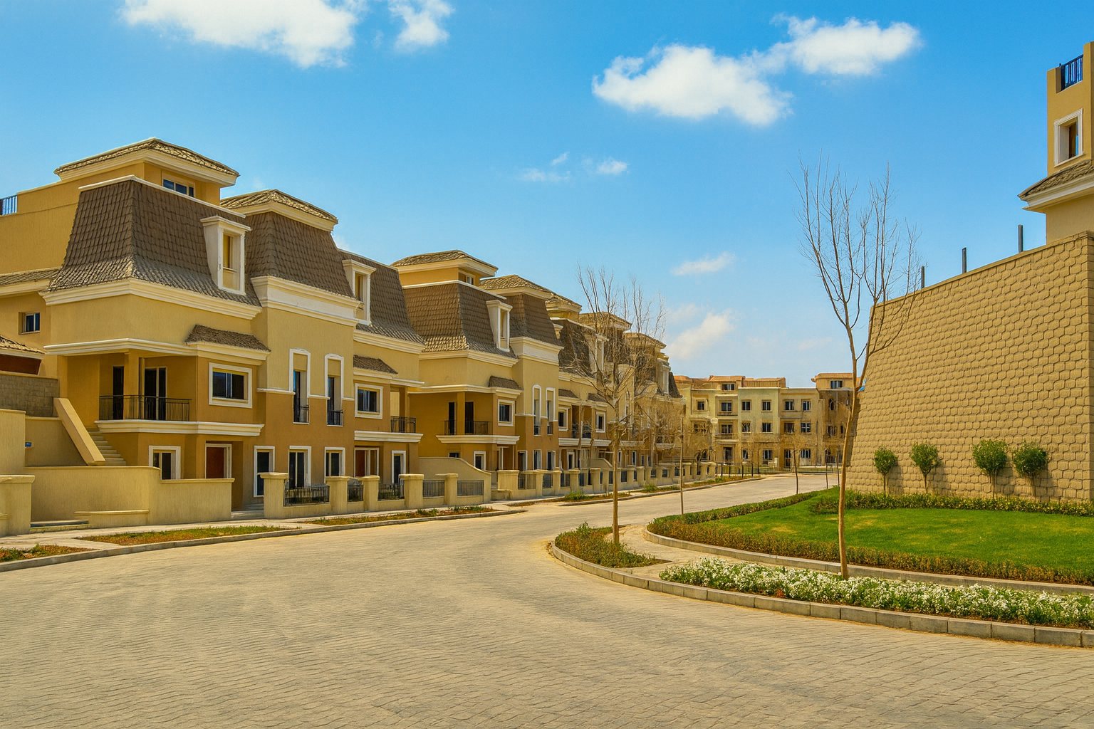 فيلات سراي القاهرة الجديدة Sarai villas New Cairo